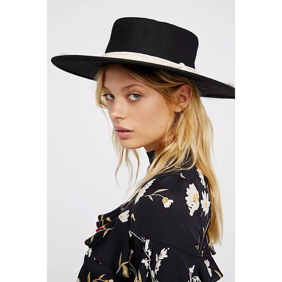 Peter Grimm Tuscon Wool Felt Hat - Structured Silhouette With Rope Band - Boho - Picture 2 of 8